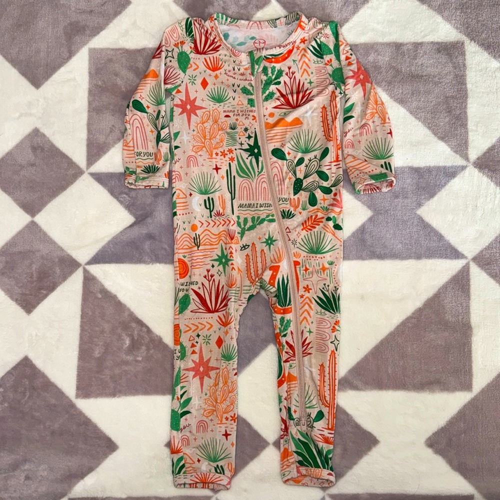 EUC Raising Mama 12-18M Bamboo Sleeper - Mama Wishes